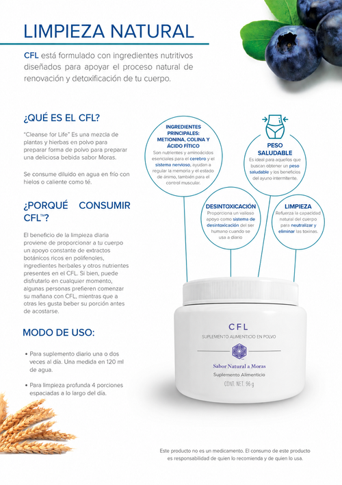 CFL (CLEANSE FOR LIFE)